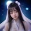 用户星辰头像，年轻女性，活力开朗